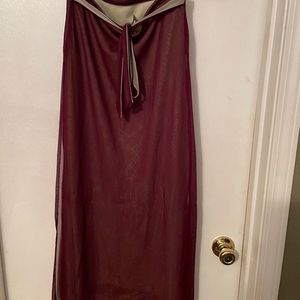 Vintage forever 21 layered net skirt